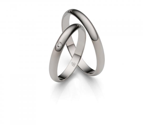 Rauschmayer Trauringe Platin 11-13179 + 10-08122